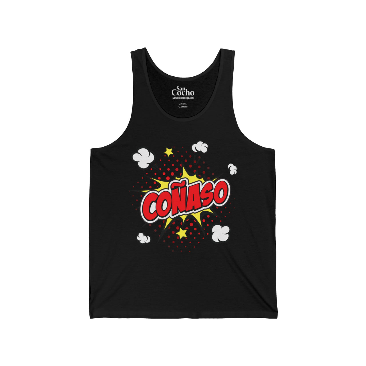 Coñaso Graphic Unisex Tank | Bold Latin Pride & Statement Wear Tank-top