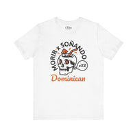 Thumbnail for Morir Soñando Skull Tee Dominican Summer Dream | Funny Spanish Slang Shirt