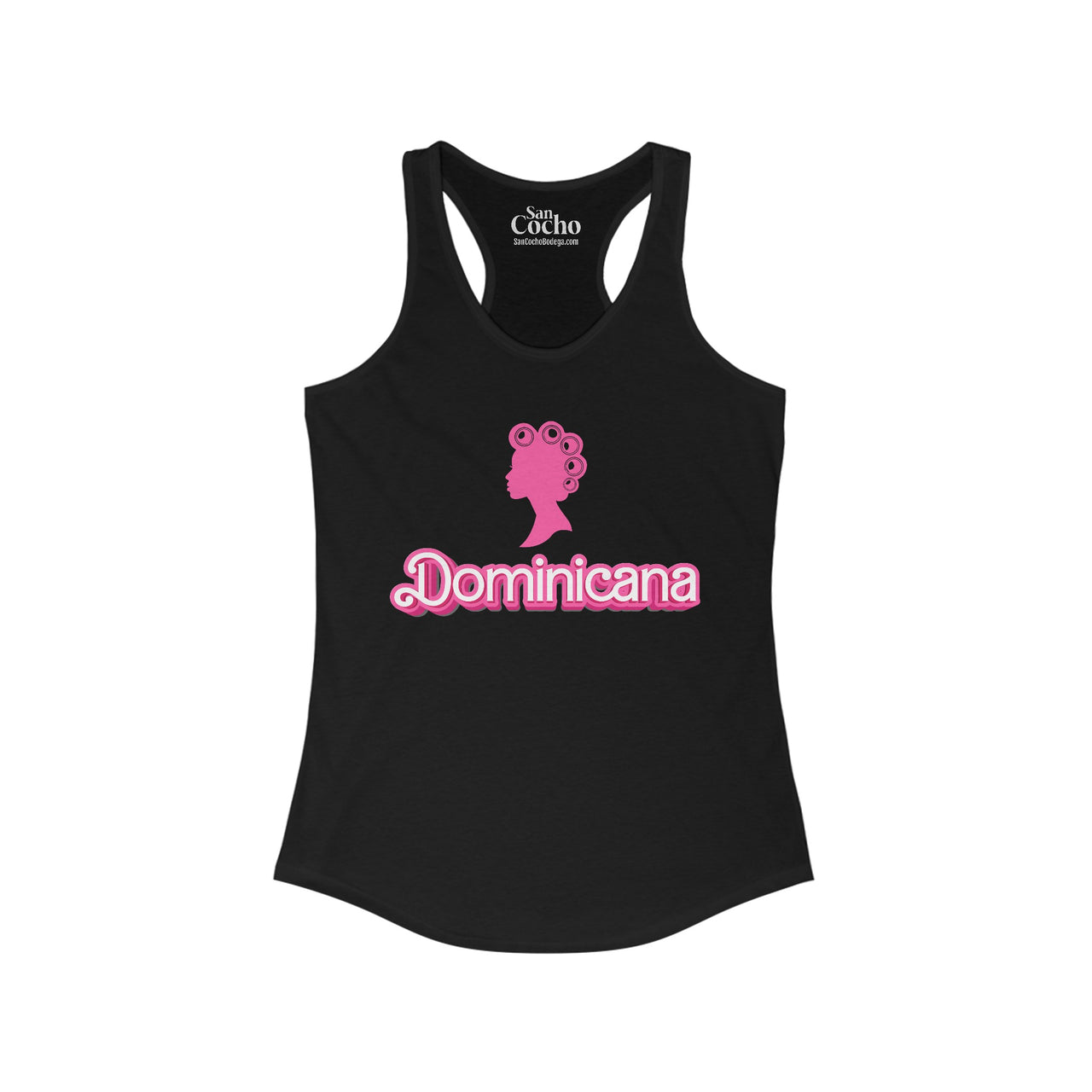 Dominicana Barbie Style Racerback Tee | Dominican Pride Tank