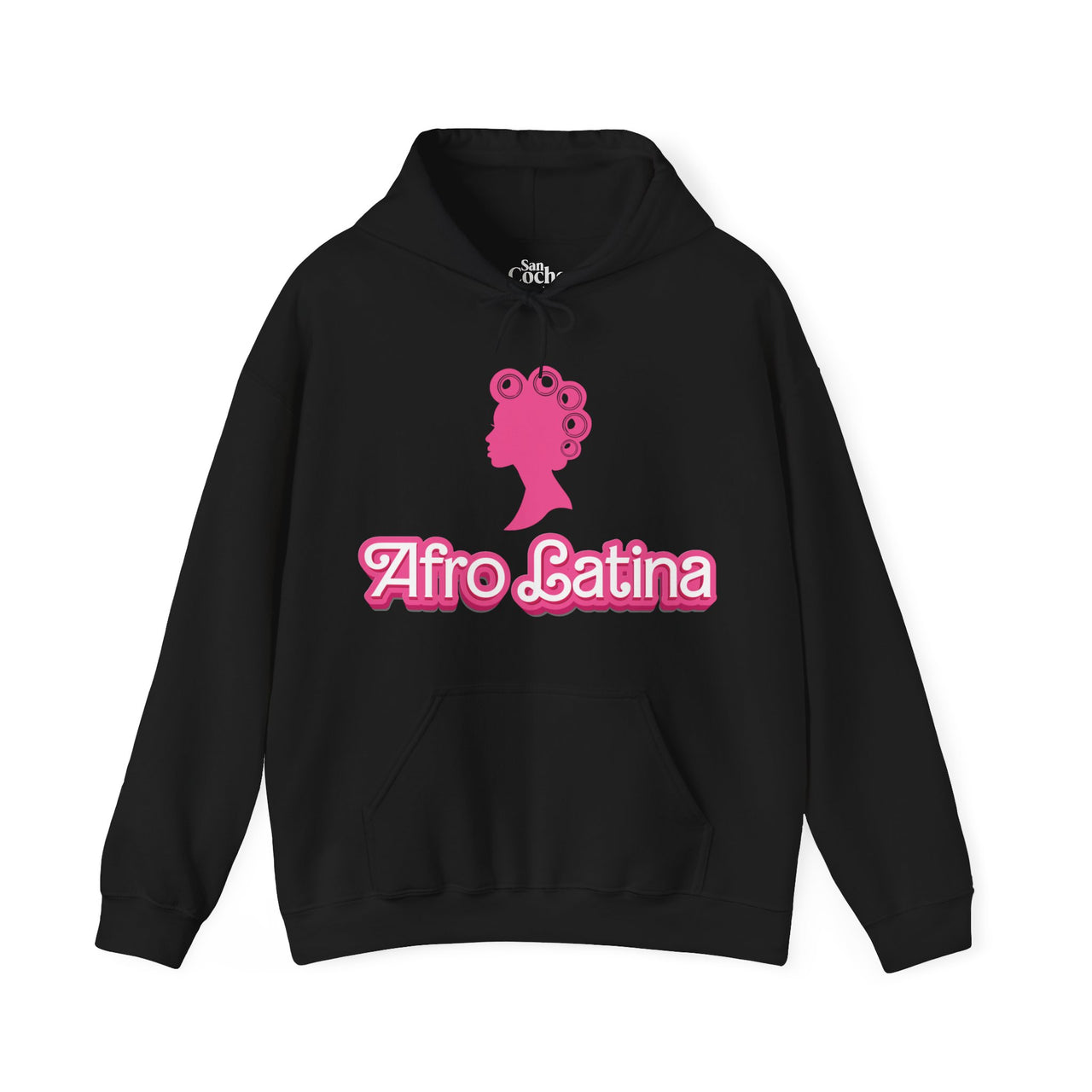 Afro-Latina Barbie Style Oversized Hoodie | Latina Pride