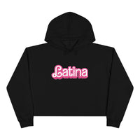 Thumbnail for Latina Barbie Font Style Cropped Hoodie | Empowered Style