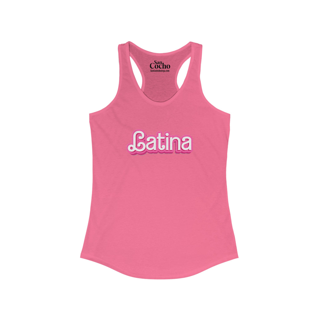 Latina Barbie Style Racerback Tee | Latina Pride Tank