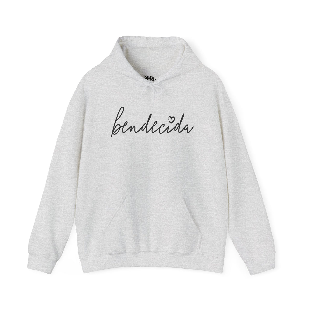 Bendecida Oversized Hoodie | Spanish Faith-Based Blessed Tee for Gratitude or Easter