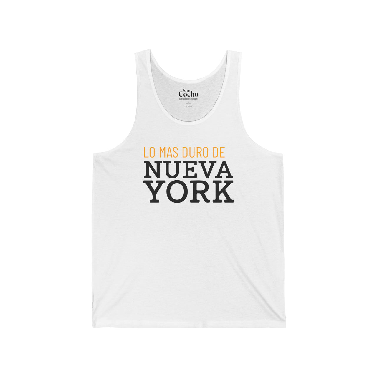 Los Mas Duro De Nueva York Platano Unisex Tank-top