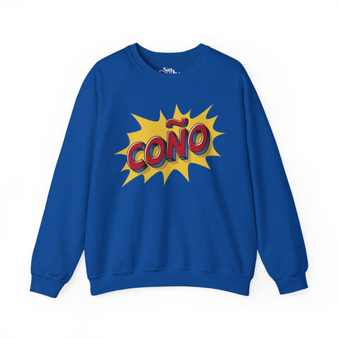 Coño Graphic Oversized Sweatshirt | Bold Latin Pride & Statement Wear