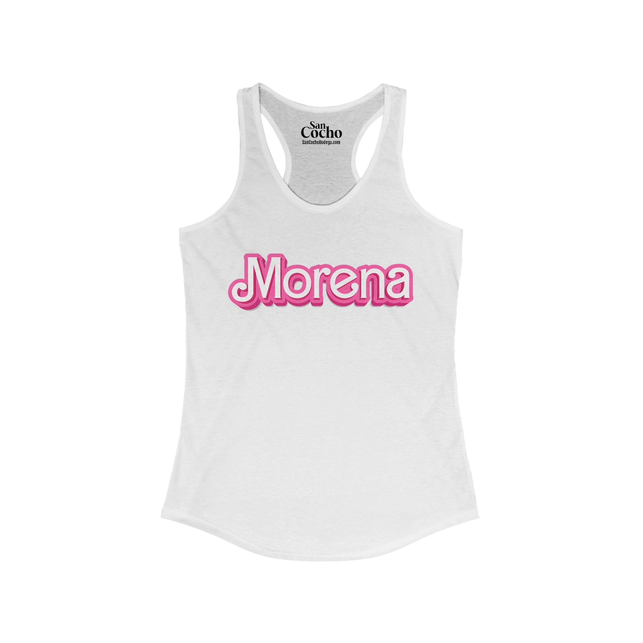 Morena Barbie Style Racerback Tee | Morenita Pride Tank