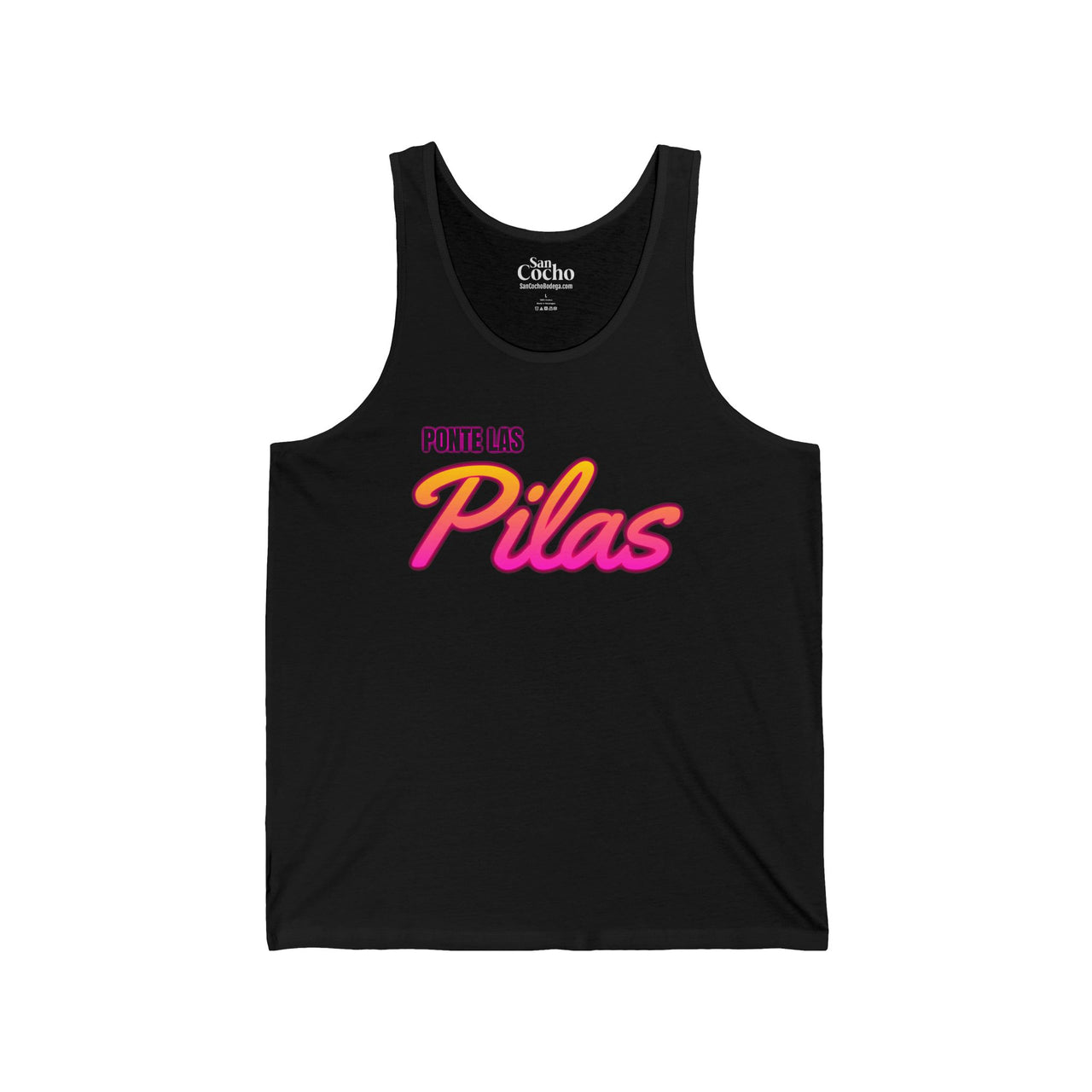 Ponte las Pilas Unisex Tank | Energize Your Style  Tank-top