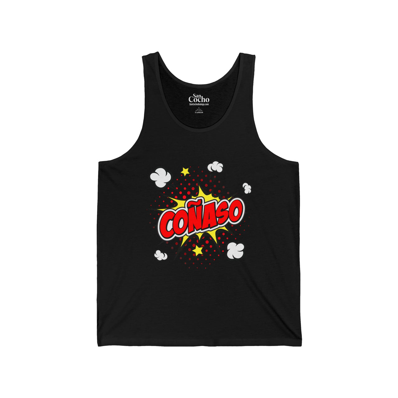 Coñaso Graphic Unisex Tank | Bold Latin Pride & Statement Wear Tank-top