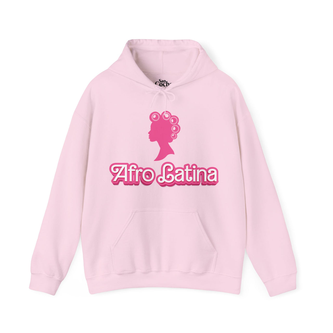 Afro-Latina Barbie Style Oversized Hoodie | Latina Pride