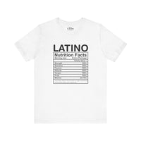 Thumbnail for Latino Nutrition Facts Tee | Strength & Passion