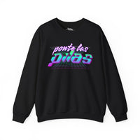 Thumbnail for Ponte las Pilas Retro Oversized Sweatshirt | Energize Your Style