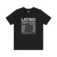 Thumbnail for Latino Nutrition Facts Tee | Strength & Passion