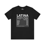 Latina Nutrition Facts Tee | Bold & Proud