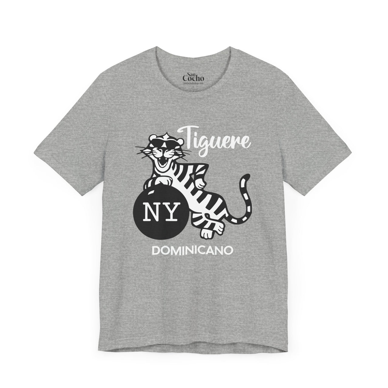 Tiguere NY Graphic T-Shirt | Unique Design for Proud Latinos