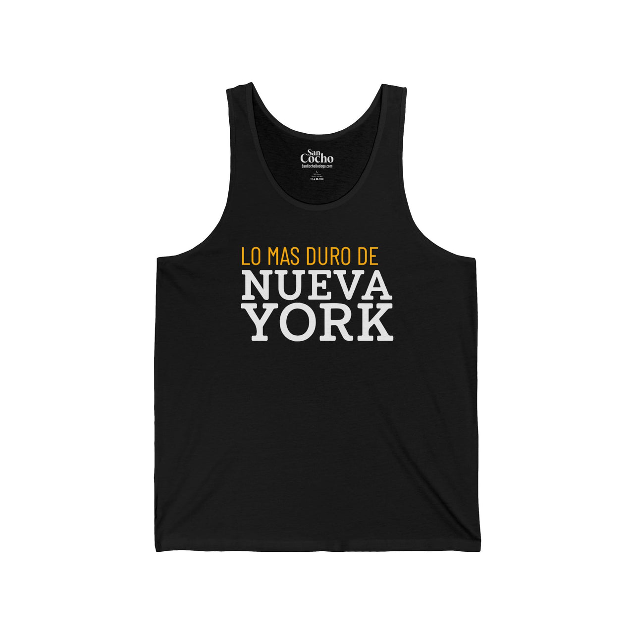 Los Mas Duro De Nueva York Platano Unisex Tank-top