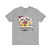 Thumbnail for Tres Golpes Oversized Tee | Groovy Retro Mascots Shirt