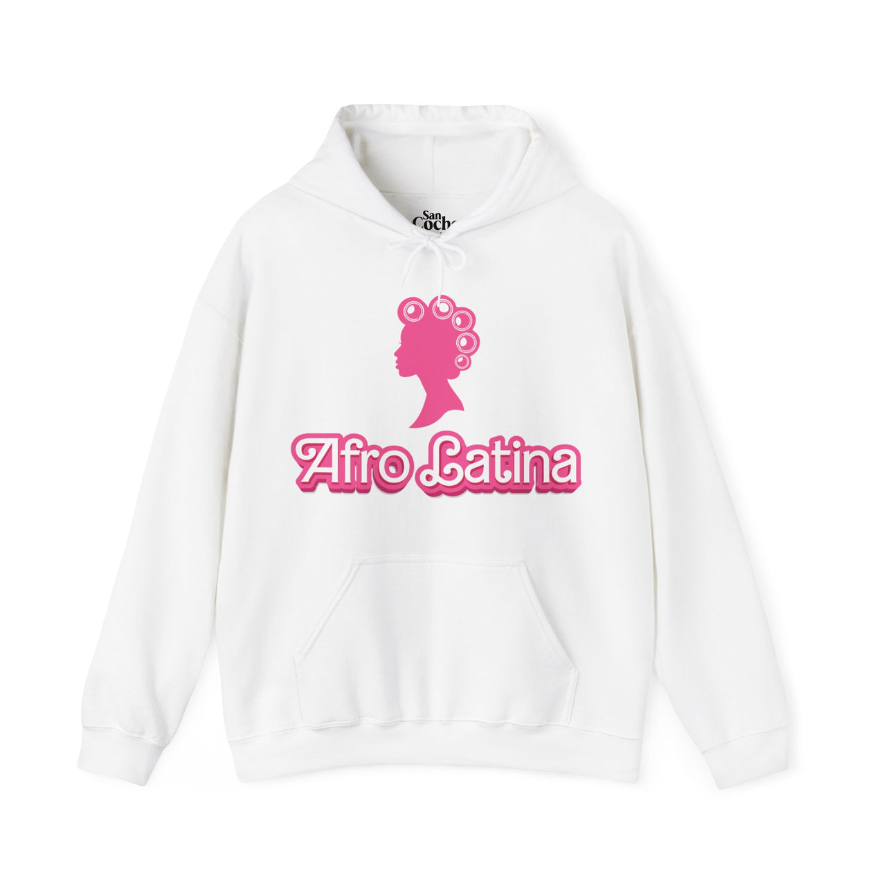 Afro-Latina Barbie Style Oversized Hoodie | Latina Pride