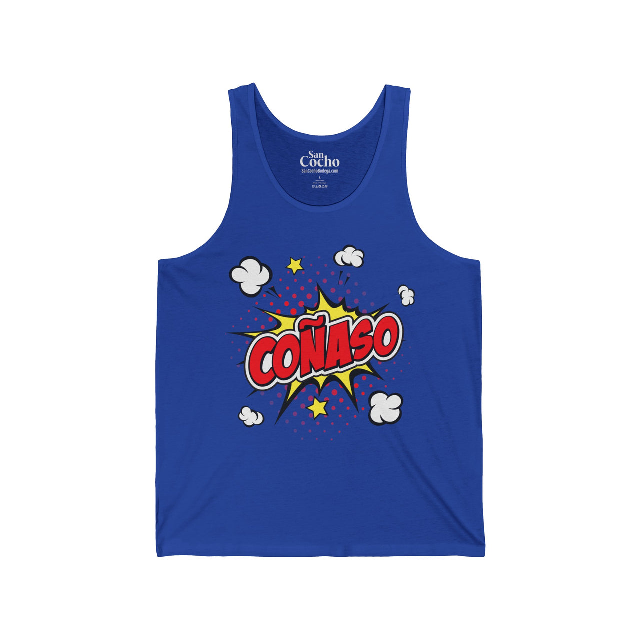 Coñaso Graphic Unisex Tank | Bold Latin Pride & Statement Wear Tank-top