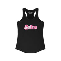 Thumbnail for Latina Barbie Style Racerback Tee | Latina Pride Tank