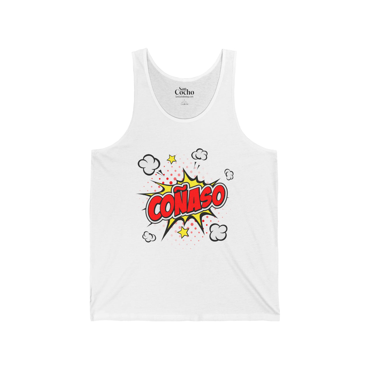 Coñaso Graphic Unisex Tank | Bold Latin Pride & Statement Wear Tank-top