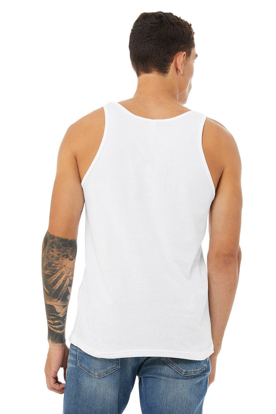 Tres Golpes Oversized Unisex Tank | Groovy Retro Mascots Tank-top