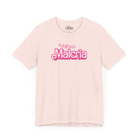 Thumbnail for A soft pink flat lay mockup of a Bella Canvas 3001 graphic tshirt with the words 