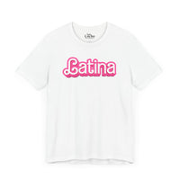 Thumbnail for A white flat lay mockup of a graphic  Bella Canvas 3001 graphic tshirt with the words 